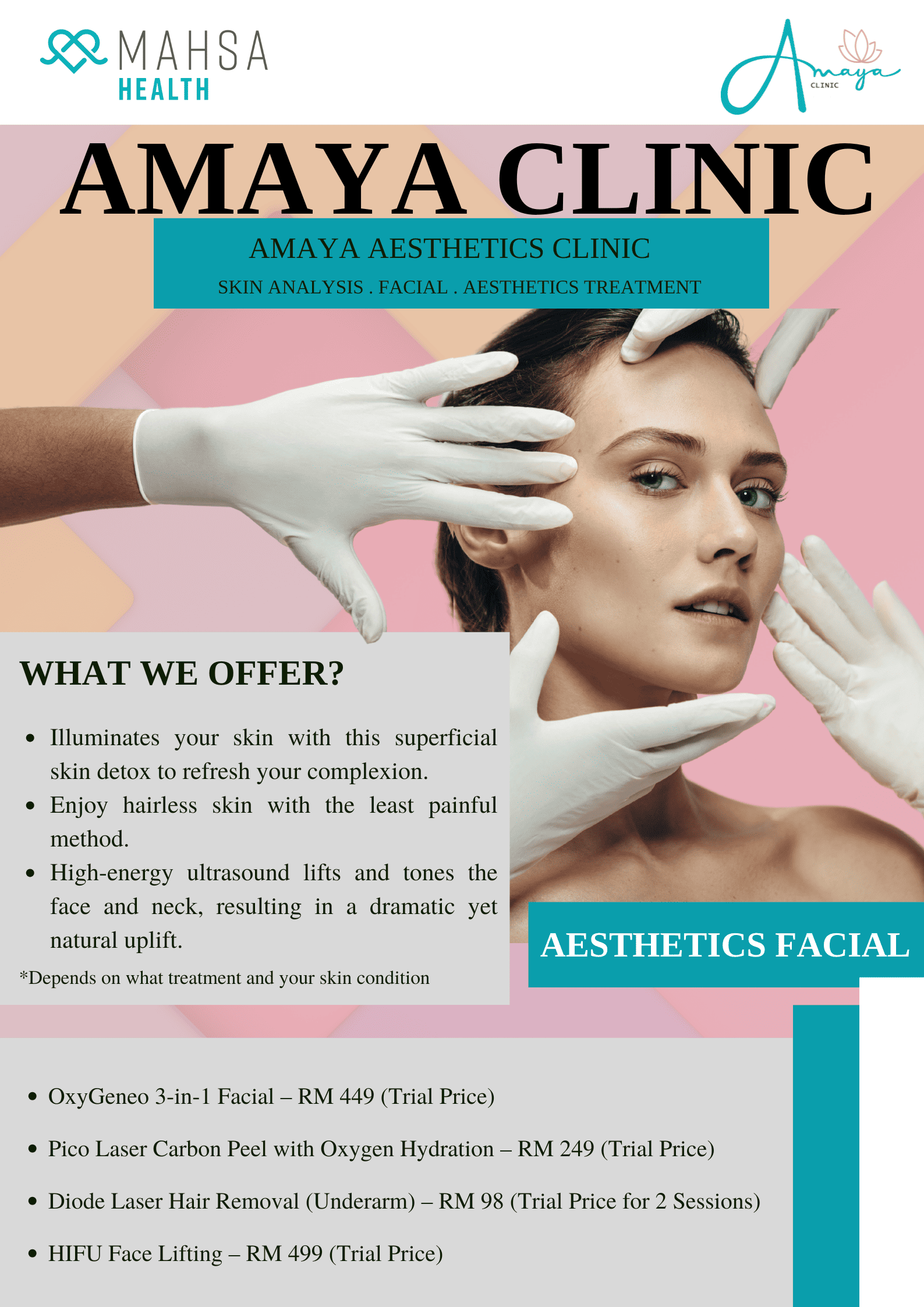 Amaya Clinic Facial and Aesthetic Treatments